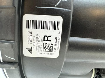 JEEP WRANGLER FULL LED KOMPLETNÍ SVĚTLO LEVÝ PRAVÁ + JL 18- PŘEDNÍ 3 PIN 55112883AD