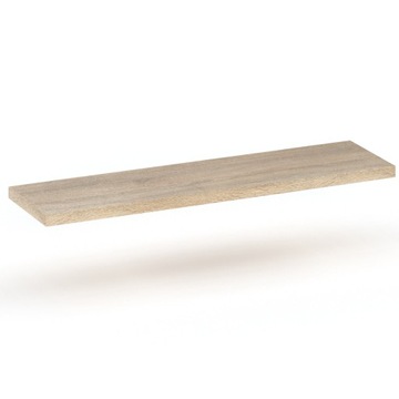PÓŁKA ŚCIENNA WISZĄCA 60CM DĄB SONOMA WKRĘT