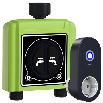 ZAWÓR DO NAWADNIANIA PODWÓJNY SMART TUYA Wi-Fi