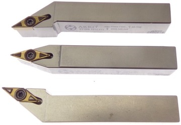 НАБОР ТОКАРНЫХ НОЖЕЙ 12мм 12x12 6 ВСТАВОК VBMT 110304 SVJBR SVJBL SVVBN