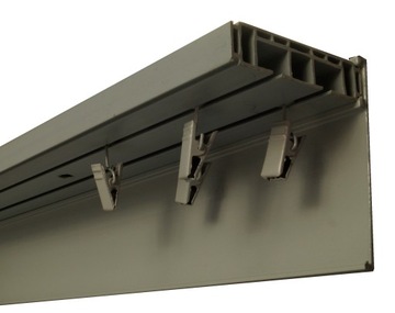 SZYNA SUFITOWA PCV II OSŁONA ALUMINIUM 8 cm 170cm