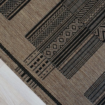 Дорожка прорезиненная, нить сизаль 67 см УЗОРЫ