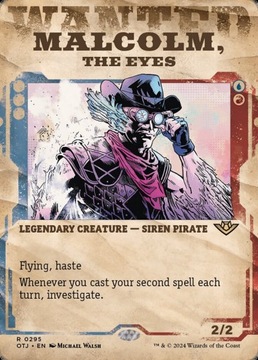 Malcolm, the Eyes [BORDERLESS, SHOWCASE] (OTJ)