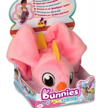 BUNNIES FRIENDS PLUSZOWY PTASZEK Z MAGNESEM