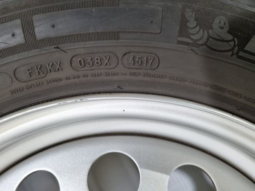 KOLA K4430 CITROEN 5X108 215/60R17C ET46 7JX17 PEUGEOT OCELOVÉ