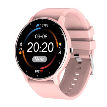 Zegarek smartwatch damski Gravity różowy WŁASNE TARCZE MUZYKA NA PREZENT