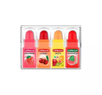 GOLDEN ROSE LIP BALM ZESTAW MINI BALSAMÓW DO UST