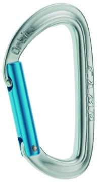 Orbit Straight Gate karabinek prosty Titanium Blue