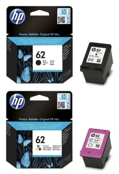 KOMPLET HP 62 C2P04A + C2P06A/ CZARNY +KOLOR 5540
