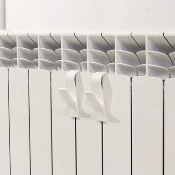 6x HACZYK WIESZAK NA GRZEJNIK KALORYFER ŁAZIENKOWY