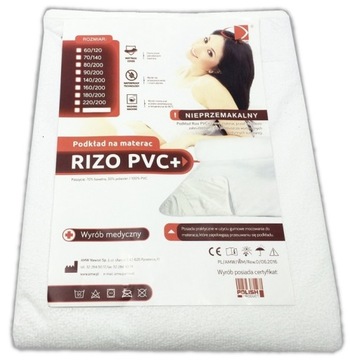 OCHRANIACZ NA MATERAC 160x200 PODKŁAD WODOODPORNY