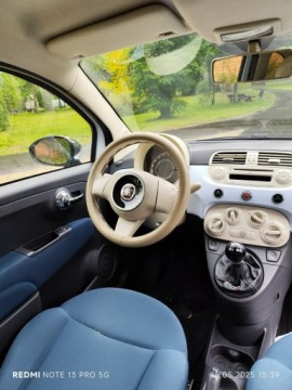 Fiat 500 II Hatchback 3d 1.3 TD 75KM 2008 Fiat 500 KLIMATYZACJA - 2008r - 1.3jtd, zdjęcie 5
