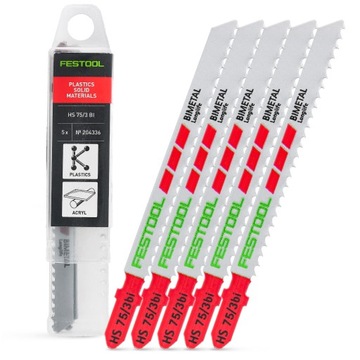 5X BRZESZCZOT DO WYRZYNARKI METALU UNIWERSALNY PLASTICS HS75/3 BI/5 204336