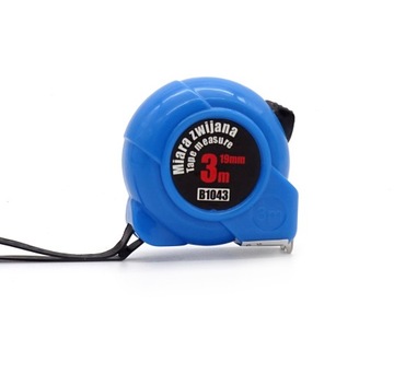 Miarka Metrówka zwijana 3m 19mm B1043