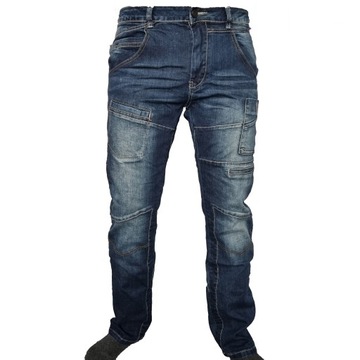 Spodnie Jeansy, Jeans dzinsy męskie DZIRE SM1829