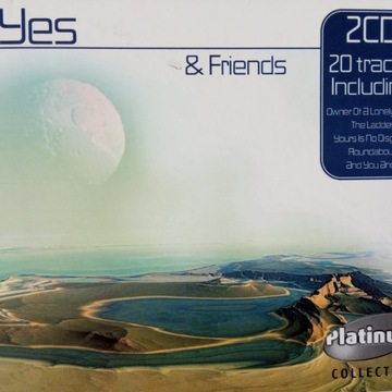 YES & FRIENDS , platinum collection 2007 , 2 cd