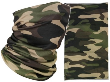 KOMIN BANDANA CHUSTA SZAL DOMINATOR WOODLAND