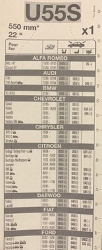 PIÓRO WYCIERACZKI CHRYSLER 300 C STRATUS JUMPER