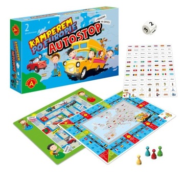 KAMPEREM PO EUROPIE AUTOSTOP - 2 Gry ALEXANDER