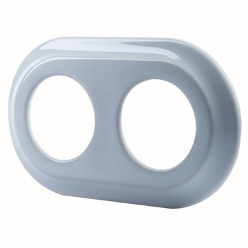 CERAMICZNA RAMKA DWUKROTNA BIAŁA 2PF02W