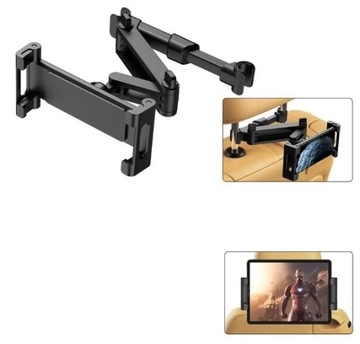 Держатель для планшета на подголовнике автокресла