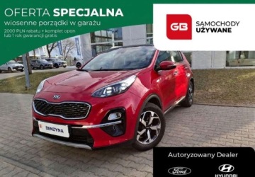 Kia Sportage IV SUV 1.6 T-GDI 177KM 2018 Kia Sportage 1.6 T-GDi 177KM M6 Wersja L Salon PL ASO 1.6 Benzyna 177KM