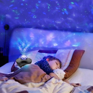 ПРОЕКТОР AURAL STARS НОЧНИК ДЛЯ ДЕТЕЙ USB BLUETOOTH + ПУЛЬТ ДИСТАНЦИОННОГО УПРАВЛЕНИЯ