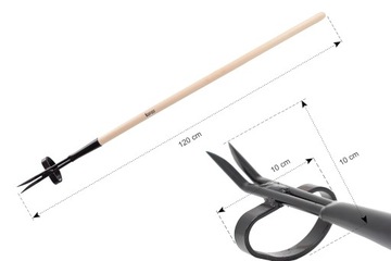 VW Greenspace средство для удаления сорняков и мотыга 2 в 1, бук