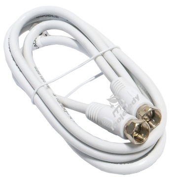 Przewód kabel antenowy satelitarny F 1,5m TV SAT