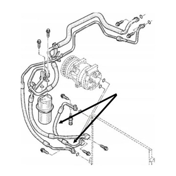 PŘÍVOD KLIMATIZACE DO NISSAN PRIMASTAR 2.0DCI 2006+ 8200413353