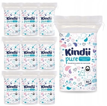 KINDII PURE płatki dla niemowląt 60 szt.
