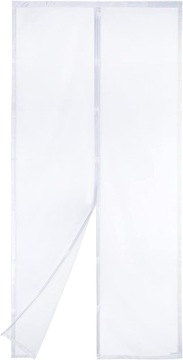 Moskitiera magnetyczna drzwi 90x200cm Apalus Biała