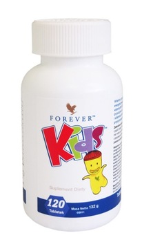 FOREVER Kids Witaminy i minerały dla dzieci multiwitamina smaczne 120 tabl.