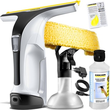 KARCHER WV 6 PLUS MOCNA MYJKA DO OKIEN SZYB + RM500 XXL SPRYSKIWACZ Z PADEM