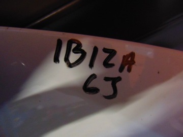 KAPOTA KRYT MOTORU SEAT IBIZA 6J IV LB9A FACELIFT