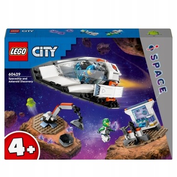 КОСМИЧЕСКИЙ КОРАБЛЬ LEGO SPACE ADVENTURE С АСТЕРОИДОМ МЕТЕОРИТОМ