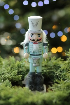 Figurka Dziadek do Orzechów drewno świąteczna 25cm