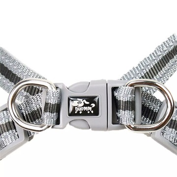 Шлейка для собаки, не давящая, светоотражающая, дышащая, размер XL.