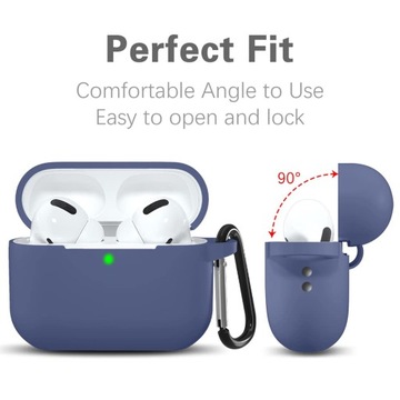 Ультратонкий чехол для Apple AirPods Pro 1/2 — зеленый