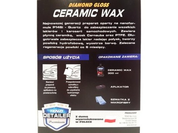 TENZI КЕРАМИЧЕСКИЙ ВОСК УФ НАНОТЕХНОЛОГИЯ БЛЕСК