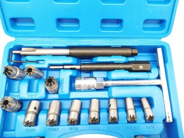 ФРЕЗЫ ДЛЯ РЕГЕНЕРАЦИИ СЕДЕЛ ИНЖЕКТОРОВ, 17 шт.