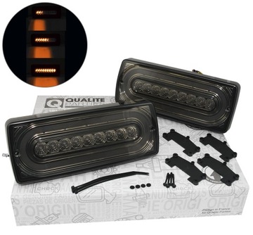2X SVĚTLO ZADNÍ SMOKE LED DYNAMICKÉ MERCEDES G TŘÍDA W461 W463