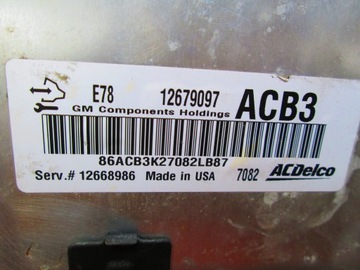 JEDNOTKA OPEL MOKKA ASTRA 1.4T 12679097 ACB3 '15 B14NET