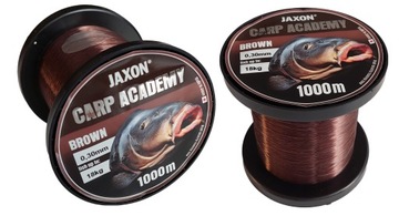 Żyłka Jaxon Carp Academy Brown 0,30mm 18kg 1000m