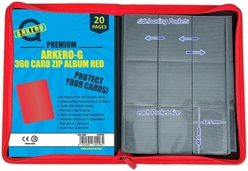ARKERO G Album Castle Коллекционные карты 360 Карты 9 Windows RED