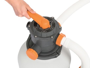 POMPA FILTRUJĄCA PIASKOWA DO BASENÓW 8327 l/h BESTWAY + 25 KG PIASKU
