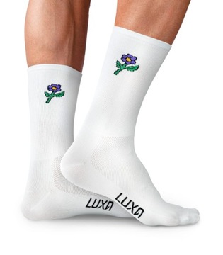 Skarpety kolarskie Luxa Emoji Violett - S/M