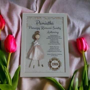 Сувенир Первого Причастия, Ангелочек в подарок от крестной матери.