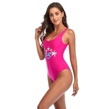 STRÓJ KOSTIUM KĄPIELOWY JEDNOCZĘŚCIOWY SEXY - S