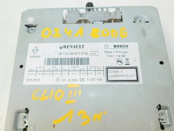 RENAULT CLIO III 1.2 13r 5D НАВИГАЦИОННАЯ ДИСТАНЦИОННАЯ РАДИОСТАНЦИЯ